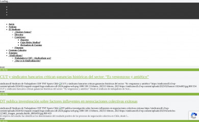 sindicatocdf.cl screenshot