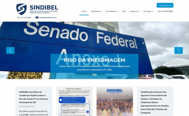 sindibel.com.br screenshot