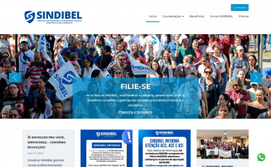 sindibel.com.br screenshot