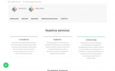 sinectra.com.ar screenshot