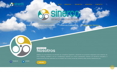 sinerco.cl screenshot