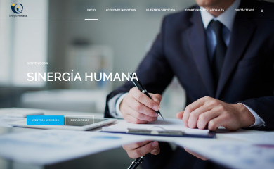 sinergiahumana.net screenshot