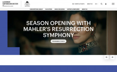 sinfonieorchester.ch screenshot