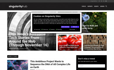 singularityhub.com screenshot