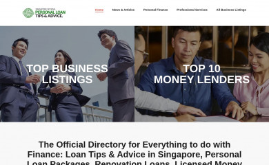 singaporefastcashpersonalloan.com screenshot
