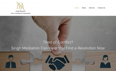 singhmediation.com.au screenshot