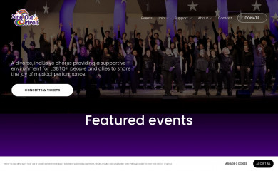 singoutdetroit.org screenshot