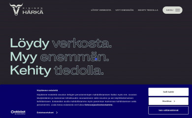 https://sininenharka.fi/ screenshot