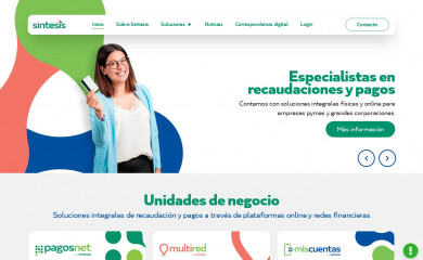 sintesis.com.bo screenshot