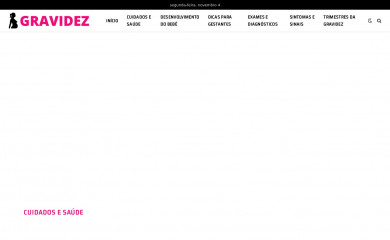 sintomasdegravidez.com.br screenshot