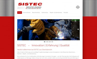 sistec.at screenshot