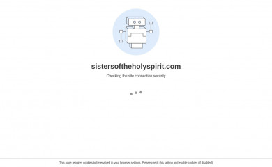 sistersoftheholyspirit.com screenshot