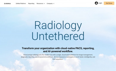 sironamedical.com screenshot
