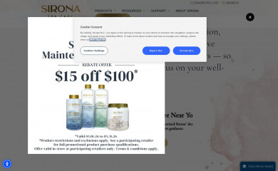 sironaspacare.com screenshot