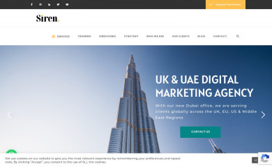 sirensearch.co.uk screenshot