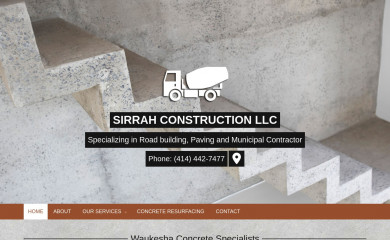 sirrahconstruction.org screenshot