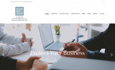 sirulniklaw.com screenshot