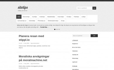 sitetips.nu screenshot