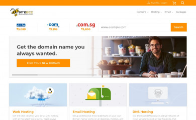 sitebee.in screenshot