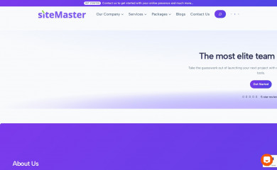 sitemaster.ca screenshot