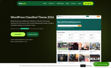 http://sitemile.com/products/wordpress-classified-ads-theme/ screenshot