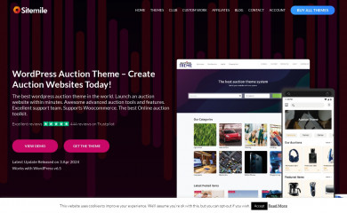 auctiontheme screenshot