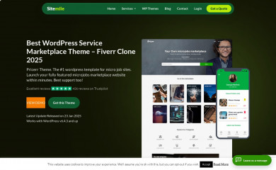 http://sitemile.com/products/wordpress-pricerr-theme/ screenshot