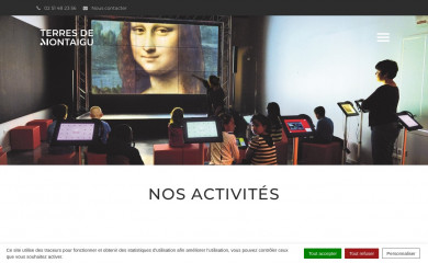 sitesaintsauveur.fr screenshot