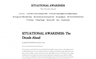 situational-awareness.ai screenshot