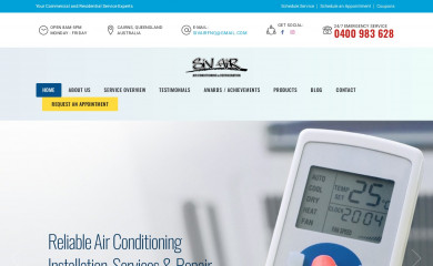 sivair.com.au screenshot