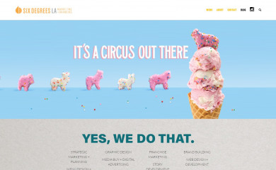 sixdegreesla.com screenshot