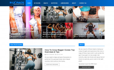 sixpackworkouts.co.uk screenshot