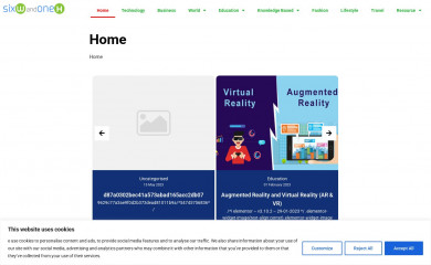 sixwandoneh.com screenshot
