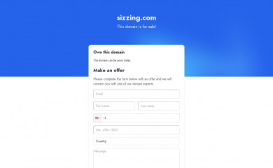 sizzing.com screenshot