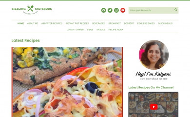 sizzlingtastebuds.com screenshot