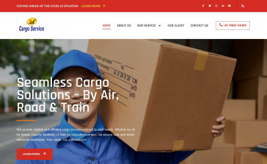 sjcargoservices.com screenshot