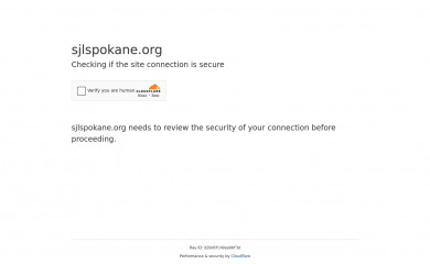 sjlspokane.org screenshot