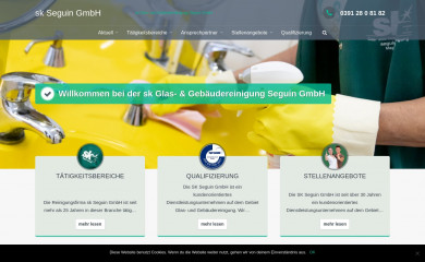 sk-reinigung.de screenshot