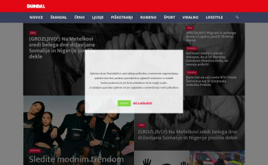 skandal24.si screenshot