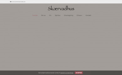 skaervadhus.dk screenshot