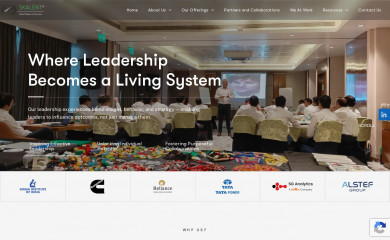 skalent.co.in screenshot
