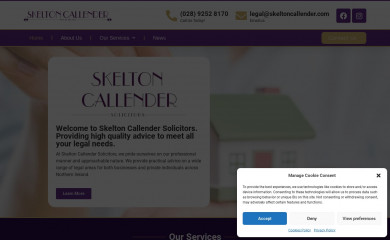 skeltoncallender.com screenshot
