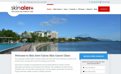 skinalertcairns.com.au screenshot