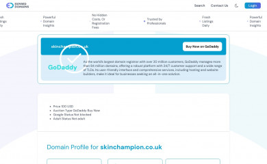 skinchampion.co.uk screenshot