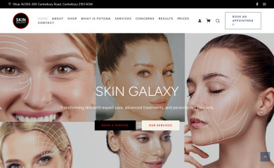 skingalaxyclinic.com.au screenshot