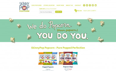skinnypop.com screenshot