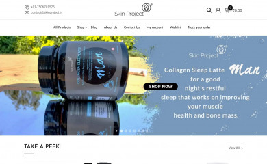 skinproject.co.in screenshot