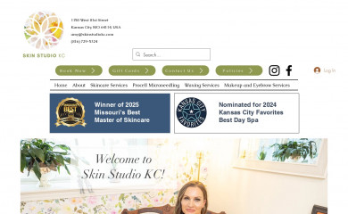 skinstudiokc.com screenshot