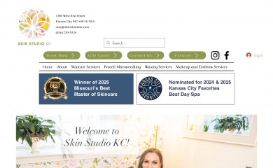 skinstudiokc.com screenshot