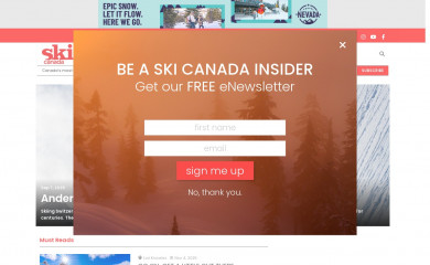 skicanadamag.com screenshot